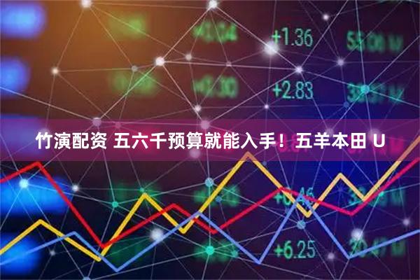 竹演配资 五六千预算就能入手！五羊本田 U